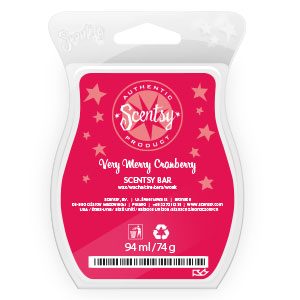 Very Merry Cranberry scentsy bar