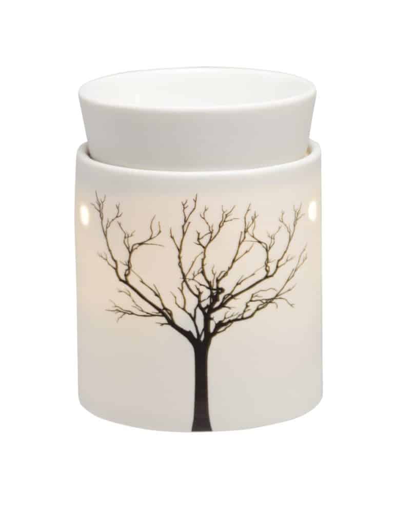 Scentsy Tilia Mid-Size Warmer – Depicting The Shadow of a Bare Winter’s Tree