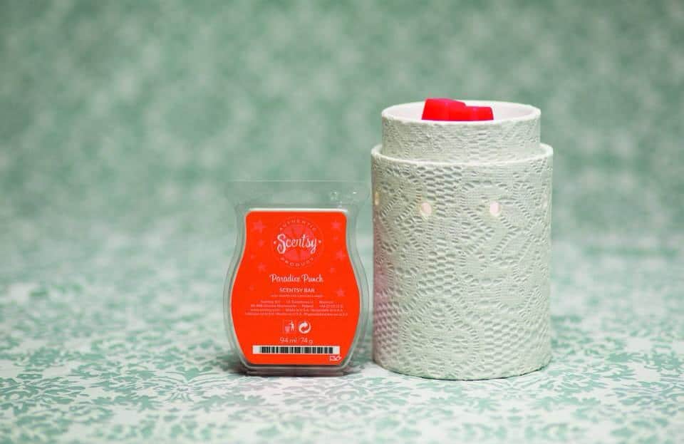 scentsy lace and paradise punch