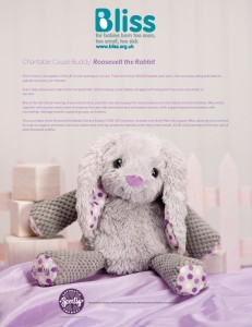 Scentsy Roosevelt the Rabbit Supports BLISS