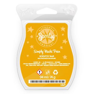 simply nashi pear scentsy bar