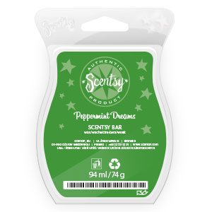 peppermint dreams scentsy bar
