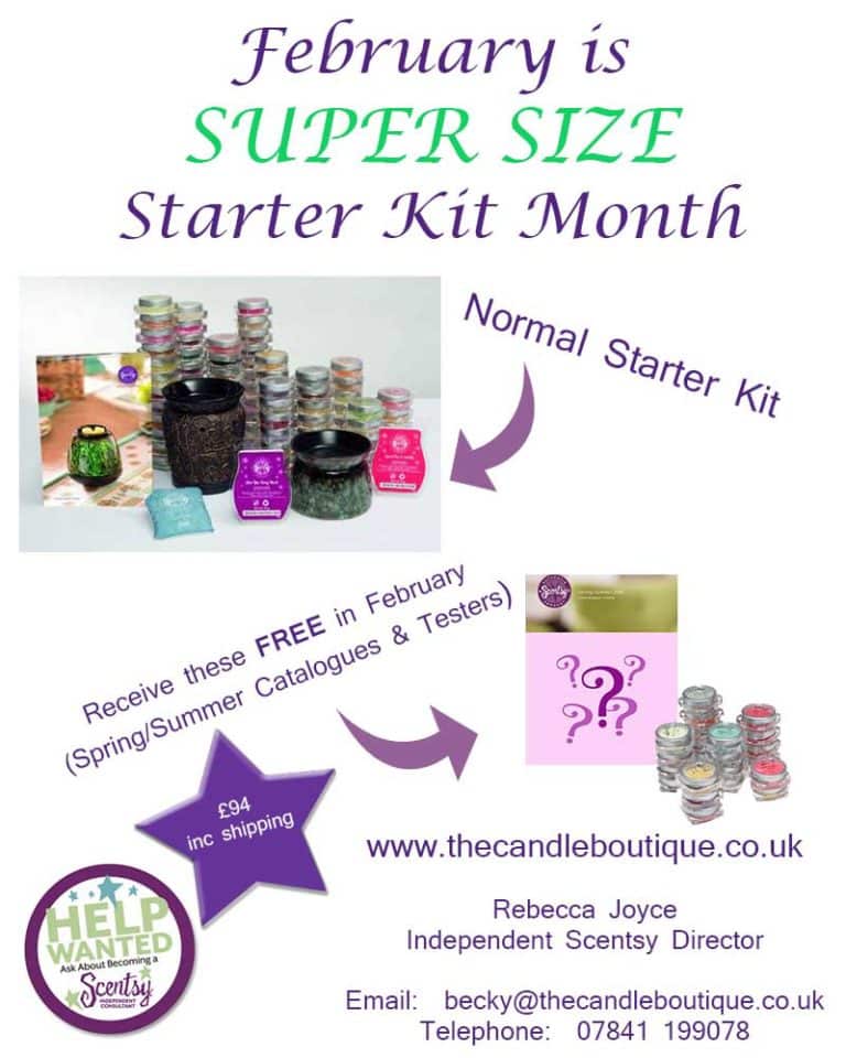 Join Scentsy Super-Size Starter Kit Offer Ending Soon!