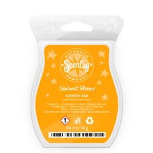 scentsy sunburst blooms scented wax bar