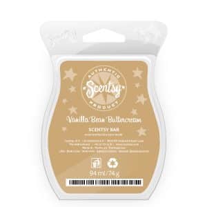 sentsy vanilla bean buttercream scented wax bar