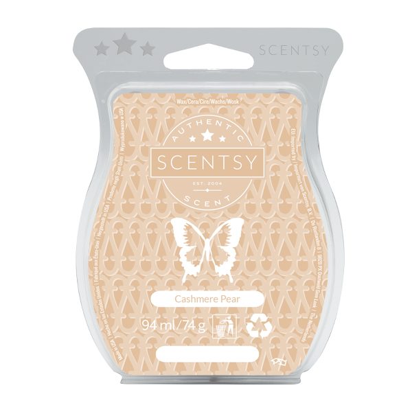 Scentsy Cashmere Pear Wax bar