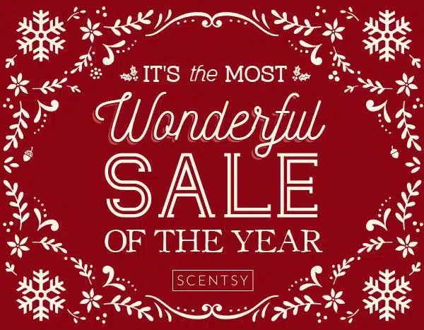 Scentsy Christmas Sale 2015