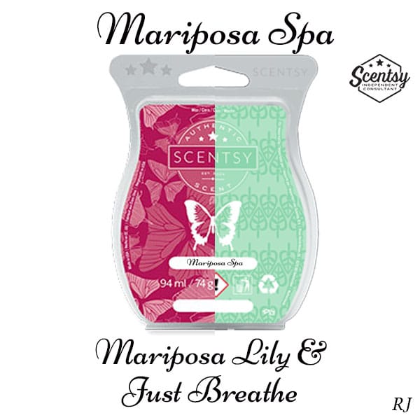 Mariposa Spa Scentsy Mixology Recipe Review