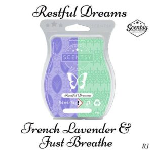 Scentsy French Lavender and Scentsy Just Breathe mixology