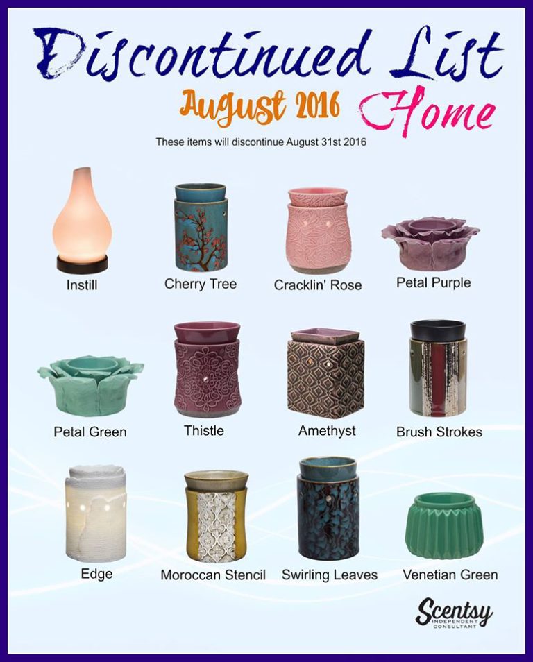 Is Your Favourite Scentsy Scented Wax Being Discontinued?