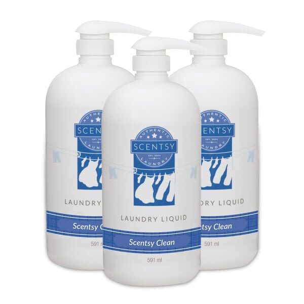 3 Scentsy Laundry Liquid Multi-Pack