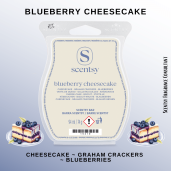 Blueberry Cheesecake Scentsy Wax Bar