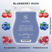 Blueberry Rush Scentsy Wax Bar
