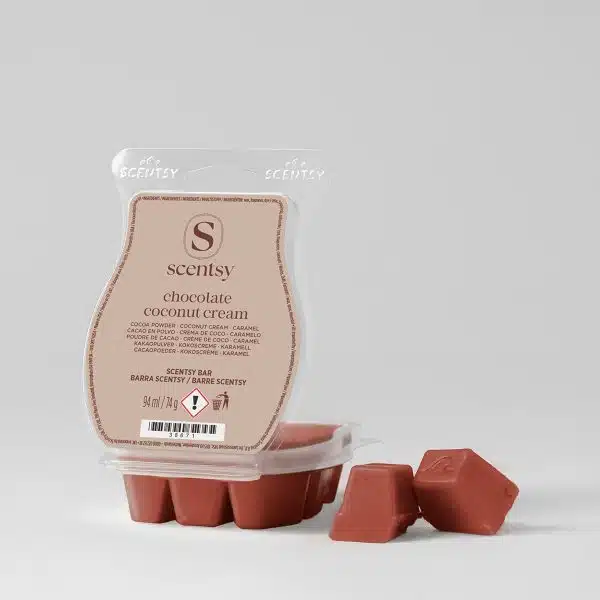 Chocolate Coconut Cream Scentsy Bar