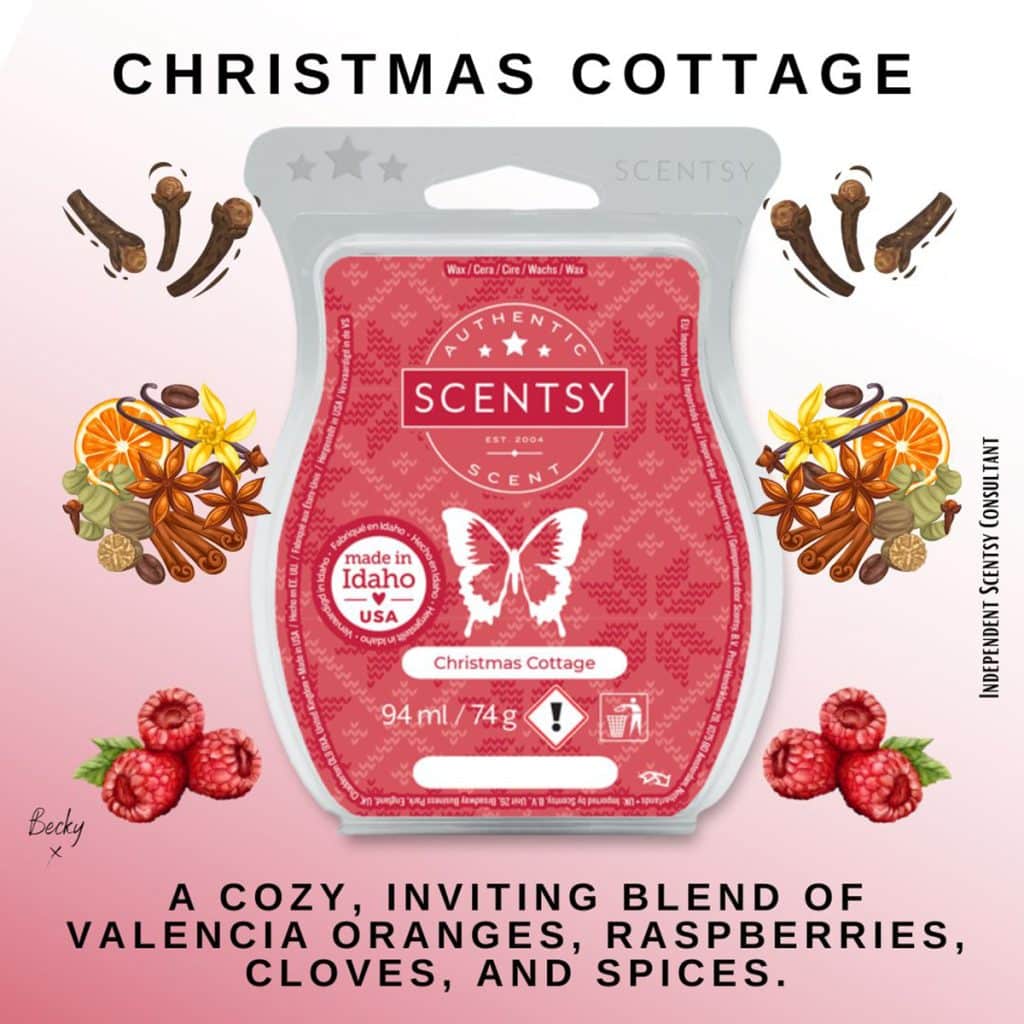 Christmas Cottage Scentsy Bar - The Candle Boutique - Scentsy UK Consultant