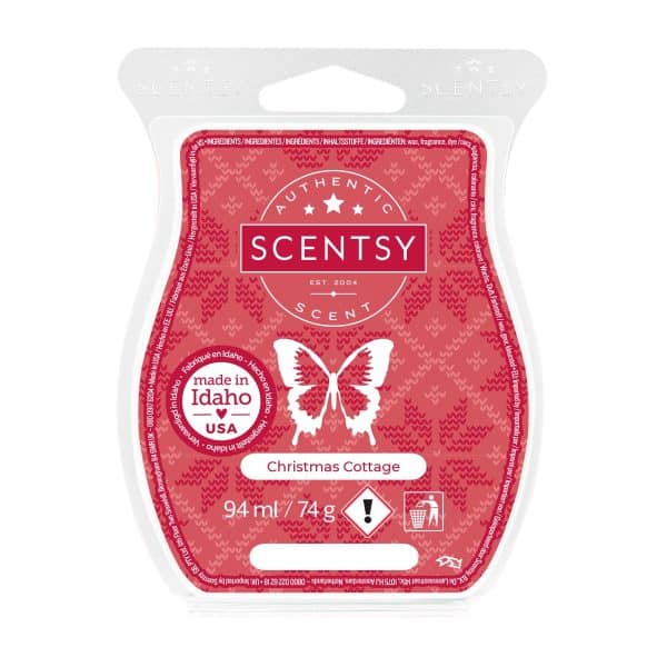 Christmas Cottage Scentsy Wax Bar Melt