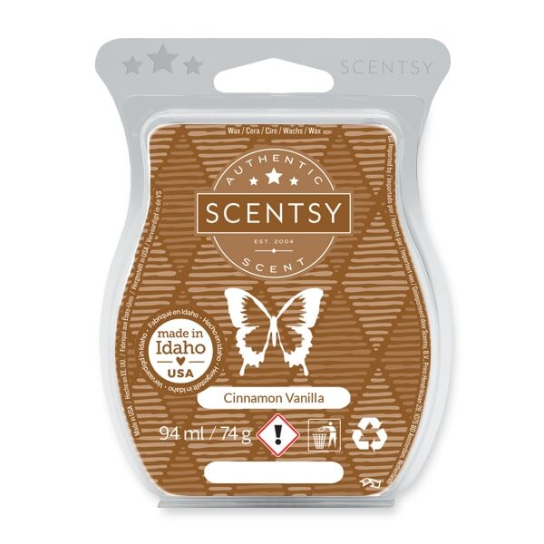 Cinnamon Vanilla Scentsy Bar