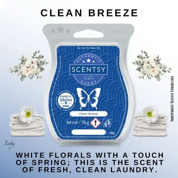 Clean Breeze Scentsy Bar