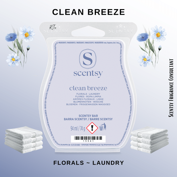 Clean Breeze Scentsy Wax Bar Clean Breeze Scentsy Wax Bar