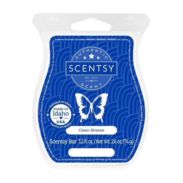 Clean Breeze Scentsy Wax Bar Melt