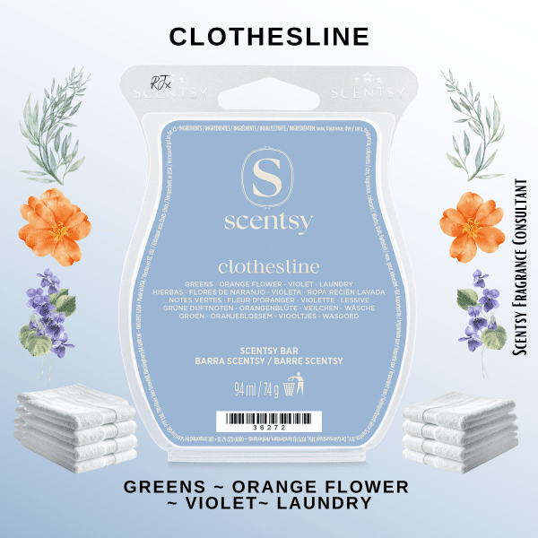 Clothesline Scentsy Wax Bar Clothesline Scentsy Wax Bar