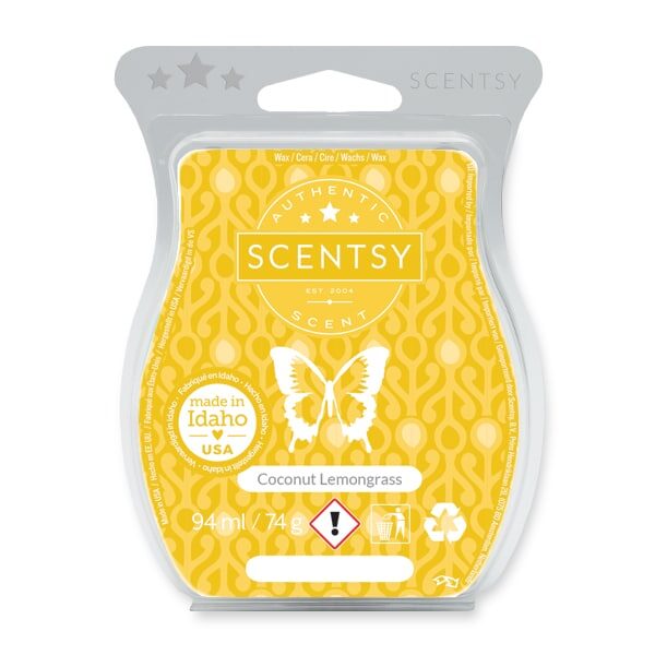 Coconut Lemongrass Scentsy Bar