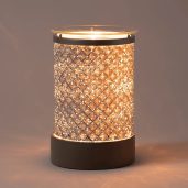 Cream Diamond Scentsy Warmer Dark Setting