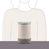 Cream Diamond Scentsy Warmer