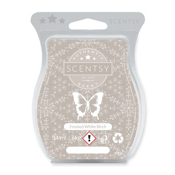 Frosted White Birch Scentsy Bar