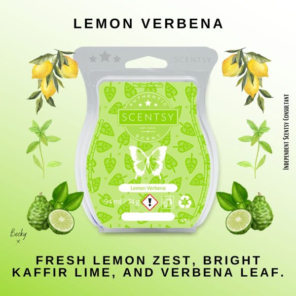 Lemon Verbena Scentsy Bar