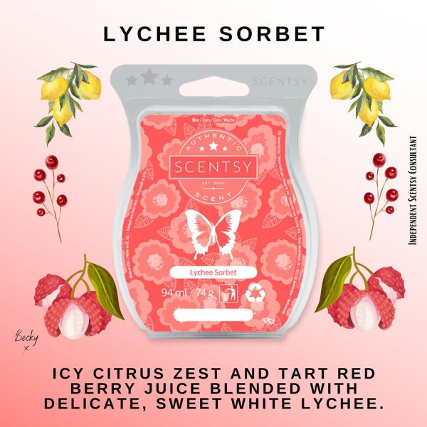 Lychee Sorbet Scentsy Bar