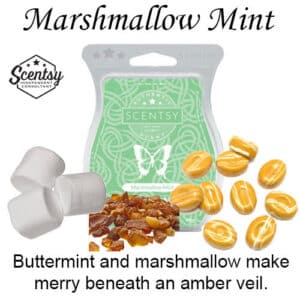 Marshmallow Mint Scentsy Wax Melt