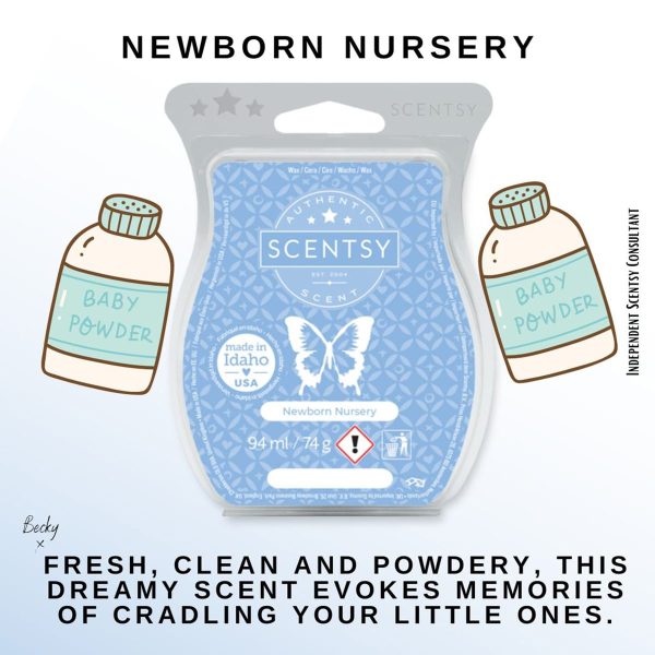 Newborn Nursery Scentsy Bar