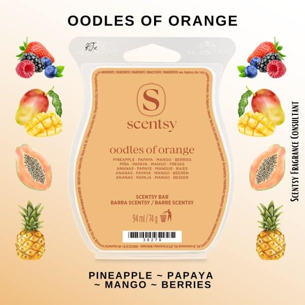 Oodles Of Orange Scentsy Wax Bar Oodles Of Orange Scentsy Wax Bar