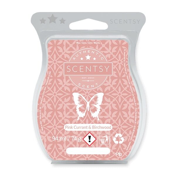 Pink Currant and Birchwood Scentsy Bar
