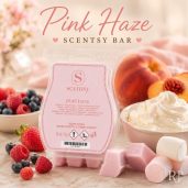 Pink Haze Scentsy Wax Bar Melt