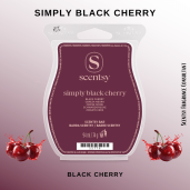 Simply Black Cherry Scentsy Wax Bar