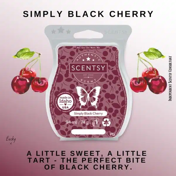 Simply Black Cherry Scentsy Bar