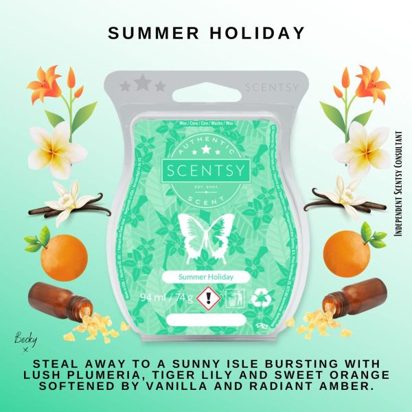 Summer Holiday Scentsy Bar