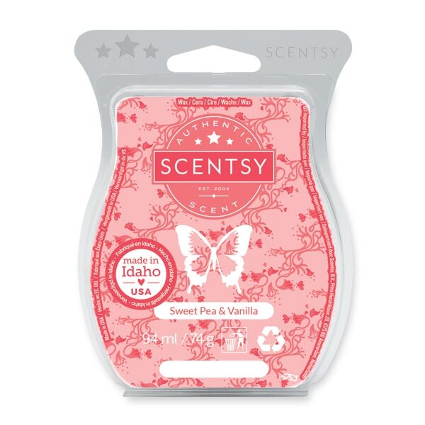 Sweet Pea & Vanilla Scentsy Bar