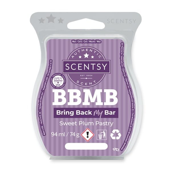 Sweet Plum Pastry Scentsy Bar