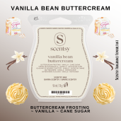 Vanilla Bean Buttercream Scentsy Wax Bar