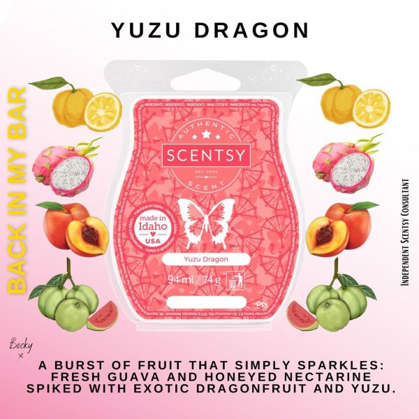 Yuzu Dragon Scentsy Bar