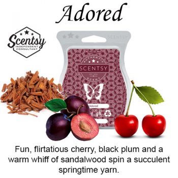 Adored Scentsy Bar Adored Scentsy Wax Melt