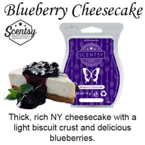 Blueberry Cheesecake Scentsy Scented Melt