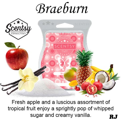 braeburn scentsy wax melt