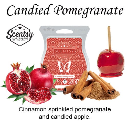 Candied Pomegranate Scentsy Wax Bar