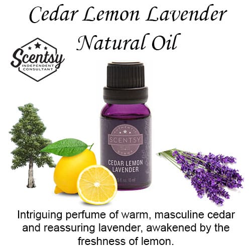 Cedar Lemon Lavender Natural Diffuser Oil