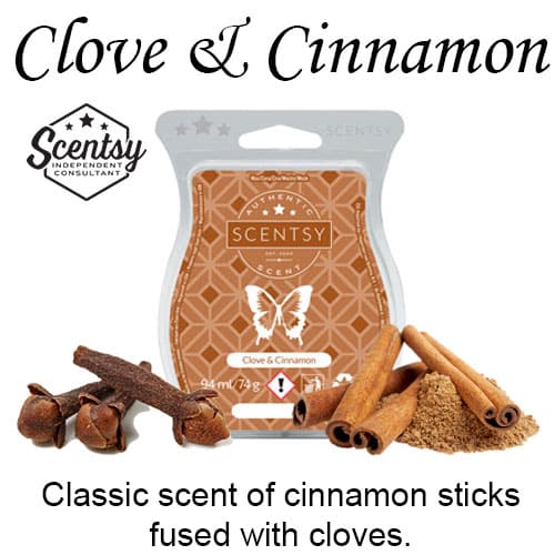 Clove and Cinnamon Scentsy Wax Melt