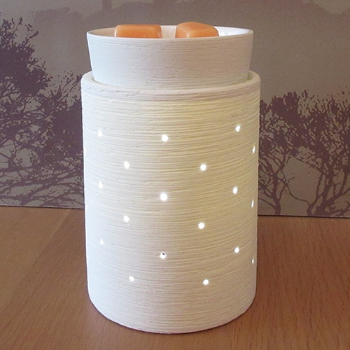Etched Core Scentsy Warmer (Without Wrap) - The Candle Boutique
